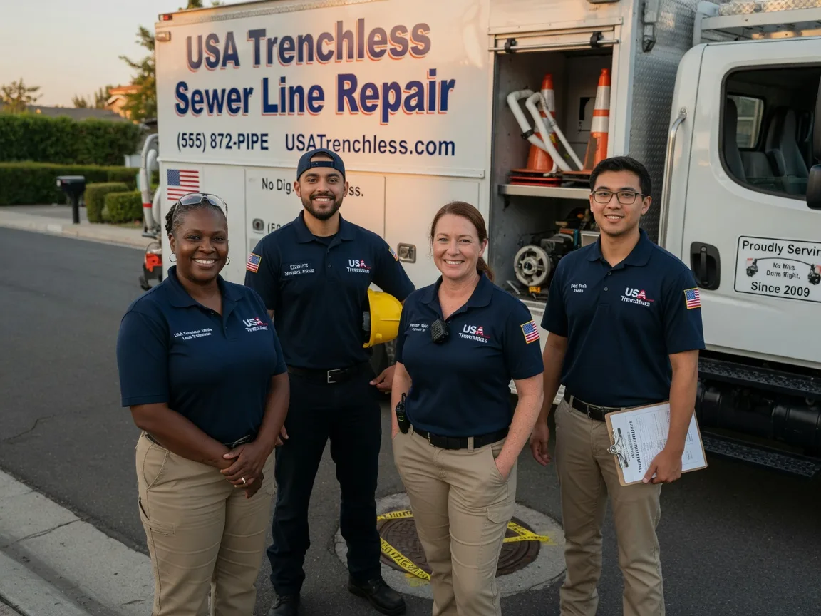 Sewer Line Repair company in Ewing, IL